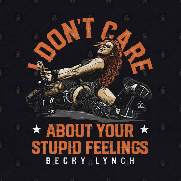 Becky Lynch Stupid Feelings by MunMun_Design